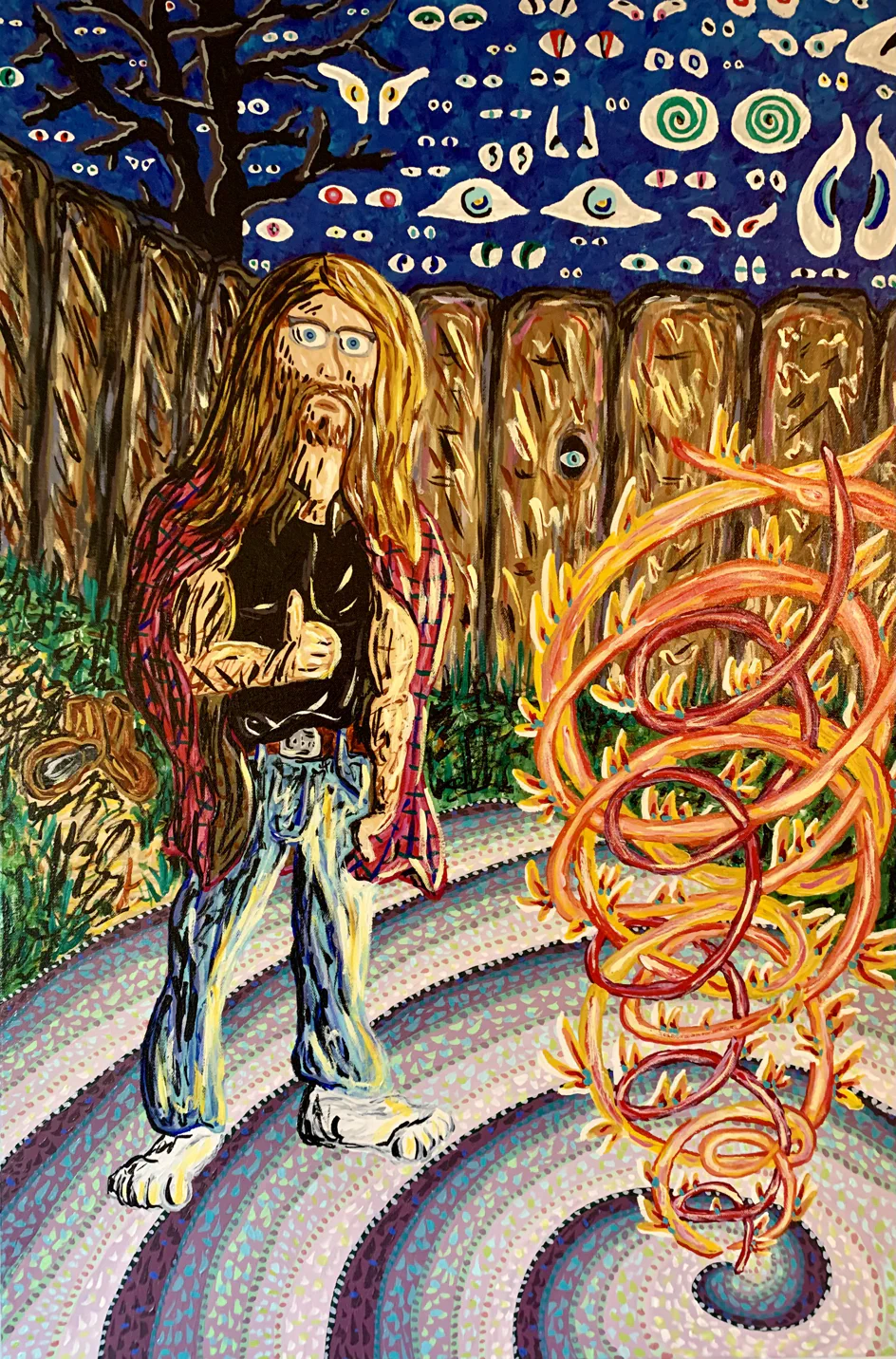 The fire tornado